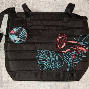 LUG Apollo Embroidered Tote w matching "rare" coin pouch